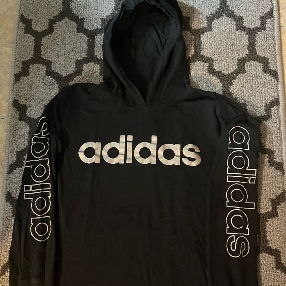 Boy’s Adidas Hooded Shirt Size M